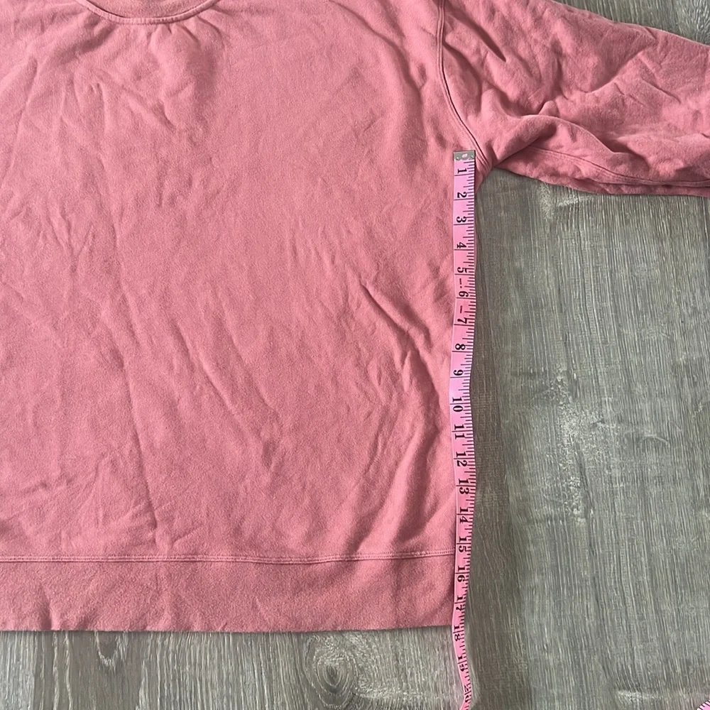 Lululemon Perfectly Oversized Crew Soft Cranberry - Picture 8 of 8